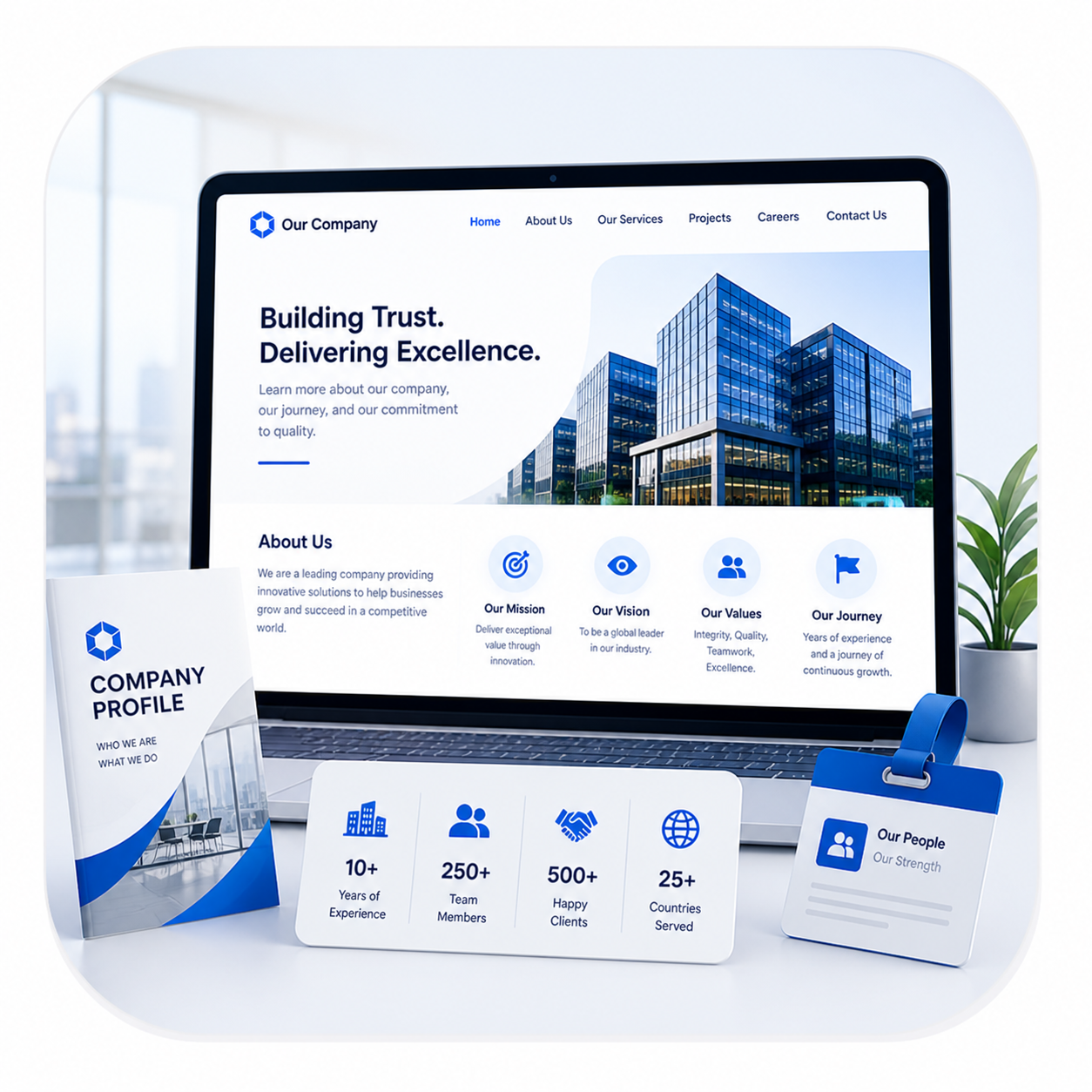 Company Profile Website